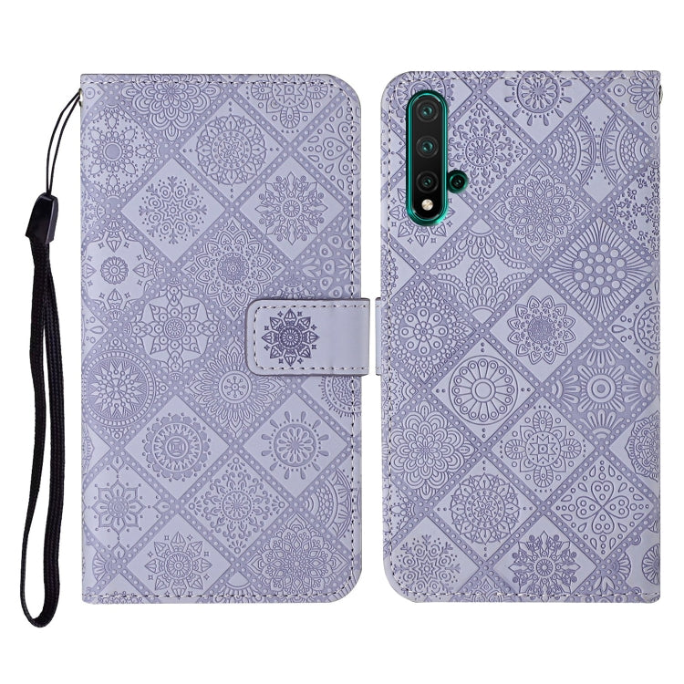 Ethnic Style Embossed Pattern Horizontal Flip Leather Case with Holder & Card Slots & Wallet & Lanyard, For Huawei P smart 2021, For Huawei P smart 2020, For Huawei P Smart Z / Y9 Prime 2019, For Huawei P40, For Huawei P40 lite / nova 6 SE�������������...