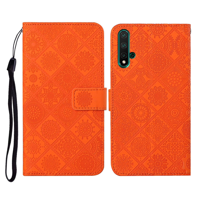 Ethnic Style Embossed Pattern Horizontal Flip Leather Case with Holder & Card Slots & Wallet & Lanyard, For Huawei P smart 2021, For Huawei P smart 2020, For Huawei P Smart Z / Y9 Prime 2019, For Huawei P40, For Huawei P40 lite / nova 6 SE�������������...