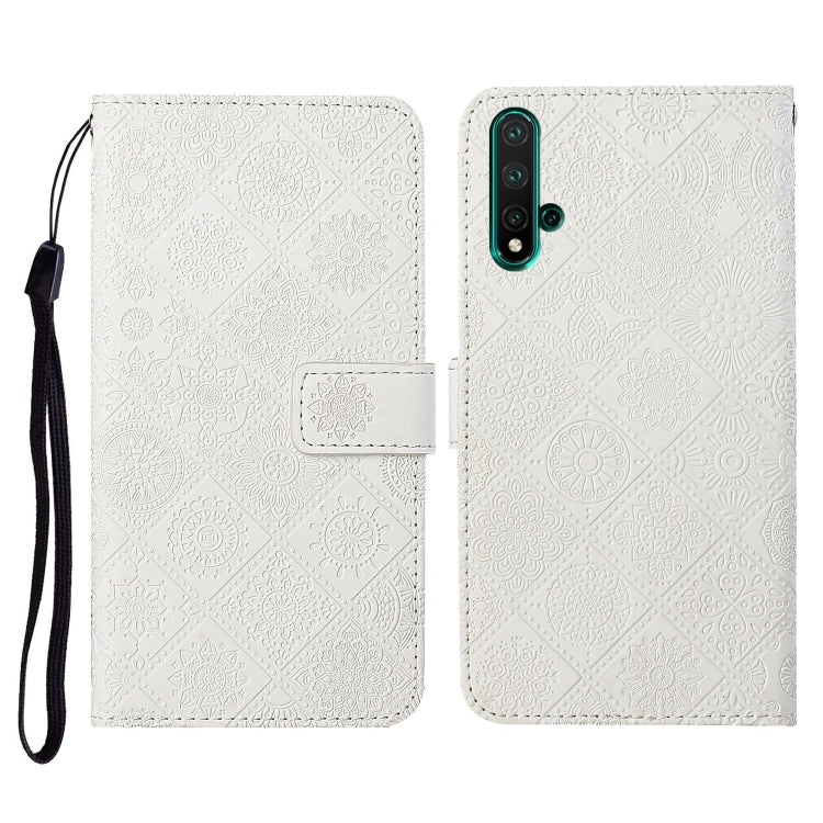 Ethnic Style Embossed Pattern Horizontal Flip Leather Case with Holder & Card Slots & Wallet & Lanyard, For Huawei P smart 2021, For Huawei P smart 2020, For Huawei P Smart Z / Y9 Prime 2019, For Huawei P40, For Huawei P40 lite / nova 6 SE�������������...