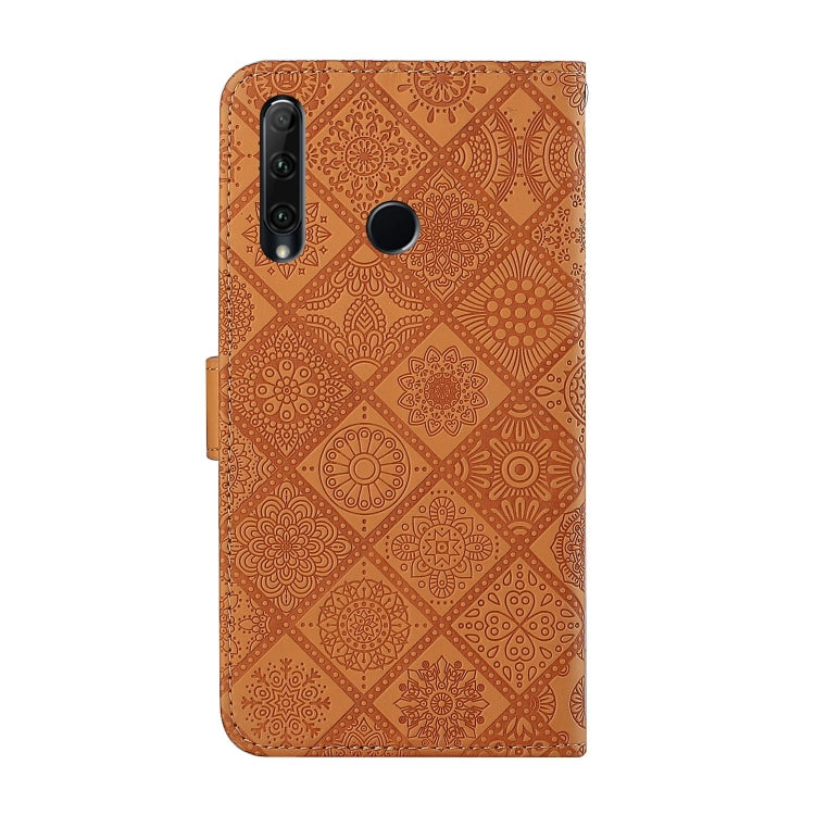 Ethnic Style Embossed Pattern Horizontal Flip Leather Case with Holder & Card Slots & Wallet & Lanyard, Huawei Honor 20 lite / 10i, For Huawei Y7 (2019), For Huawei P smart 2019 / Honor 10 Lite, For Huawei Honor 8X