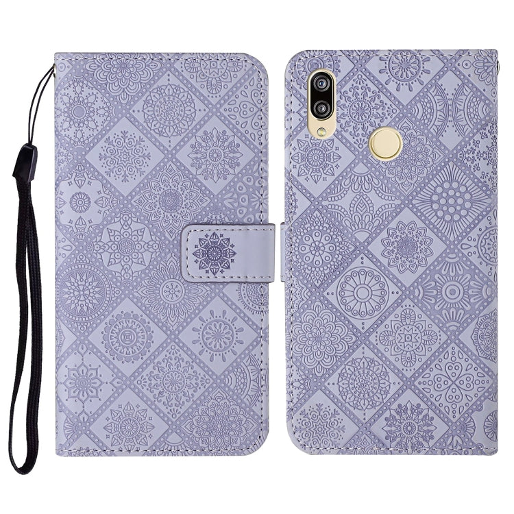 Ethnic Style Embossed Pattern Horizontal Flip Leather Case with Holder & Card Slots & Wallet & Lanyard, Huawei Honor 20 lite / 10i, For Huawei Y7 (2019), For Huawei P smart 2019 / Honor 10 Lite, For Huawei Honor 8X