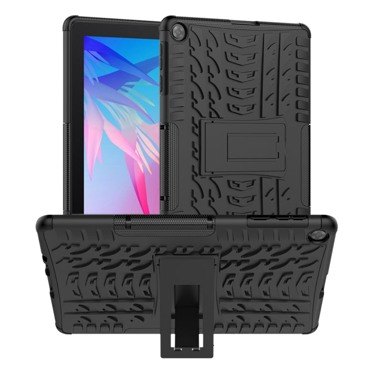 Tire Texture Shockproof TPU+PC Protective Case with Holder, For Huawei MatePad T10/T10S/Enjoy 2, For Xiaomi Mi 10T Lite 5G