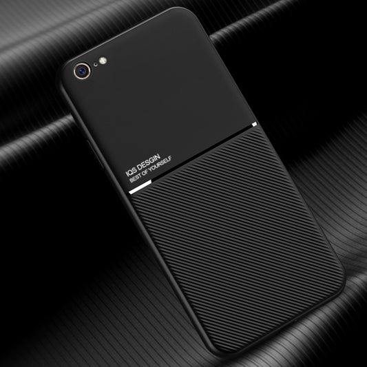 Classic Tilt Strip Grain Magnetic Shockproof PC + TPU Case