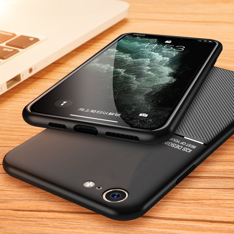Classic Tilt Strip Grain Magnetic Shockproof PC + TPU Case