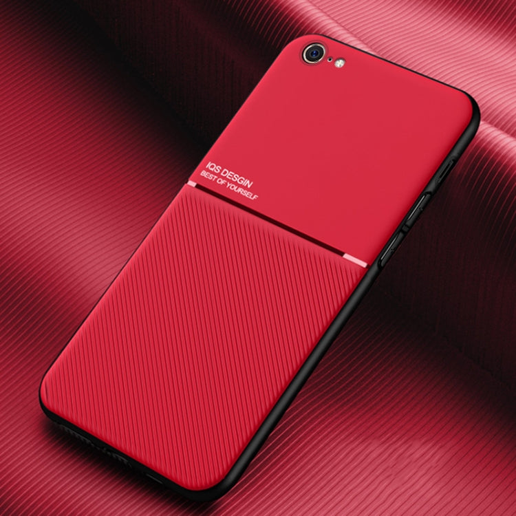 Classic Tilt Strip Grain Magnetic Shockproof PC + TPU Case