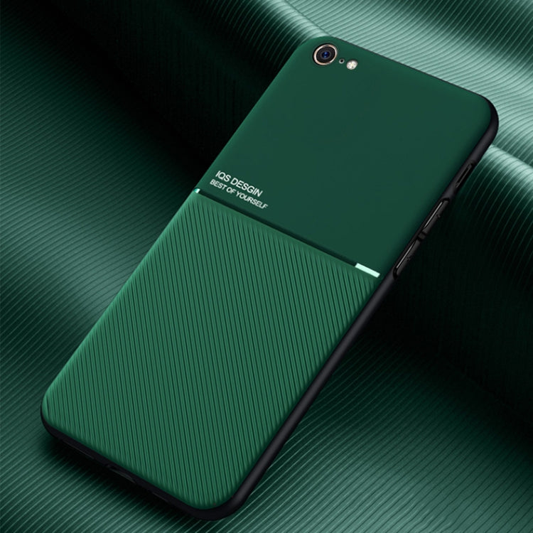 Classic Tilt Strip Grain Magnetic Shockproof PC + TPU Case