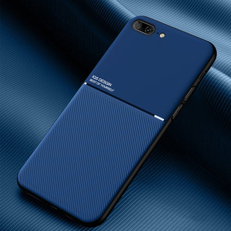 Classic Tilt Strip Grain Magnetic Shockproof PC + TPU Case