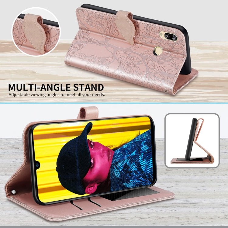 Life of Tree Embossing Pattern Horizontal Flip Leather Case with Holder & Card Slot & Wallet & Photo Frame & Lanyard, For Huawei P smart 2019, For Huawei P smart 2020, For Huawei P smart Z, For Huawei P20 Lite, For Huawei P30 Lite, For Huawei P30 Pro��...