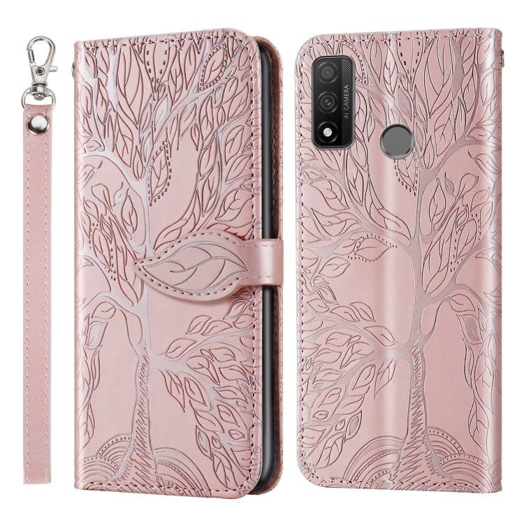 Life of Tree Embossing Pattern Horizontal Flip Leather Case with Holder & Card Slot & Wallet & Photo Frame & Lanyard, For Huawei P smart 2019, For Huawei P smart 2020, For Huawei P smart Z, For Huawei P20 Lite, For Huawei P30 Lite, For Huawei P30 Pro��...