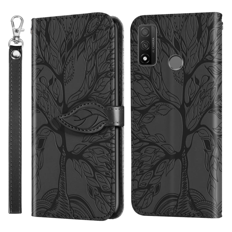 Life of Tree Embossing Pattern Horizontal Flip Leather Case with Holder & Card Slot & Wallet & Photo Frame & Lanyard, For Huawei P smart 2019, For Huawei P smart 2020, For Huawei P smart Z, For Huawei P20 Lite, For Huawei P30 Lite, For Huawei P30 Pro��...