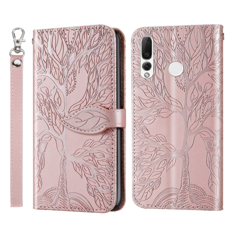 Life of Tree Embossing Pattern Horizontal Flip Leather Case with Holder & Card Slot & Wallet & Photo Frame & Lanyard, For Huawei P smart 2019, For Huawei P smart 2020, For Huawei P smart Z, For Huawei P20 Lite, For Huawei P30 Lite, For Huawei P30 Pro��...