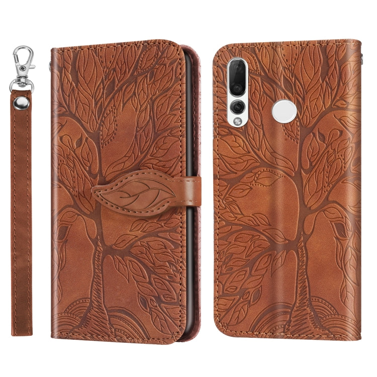 Life of Tree Embossing Pattern Horizontal Flip Leather Case with Holder & Card Slot & Wallet & Photo Frame & Lanyard, For Huawei P smart 2019, For Huawei P smart 2020, For Huawei P smart Z, For Huawei P20 Lite, For Huawei P30 Lite, For Huawei P30 Pro��...