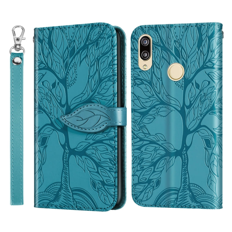 Life of Tree Embossing Pattern Horizontal Flip Leather Case with Holder & Card Slot & Wallet & Photo Frame & Lanyard, For Huawei P smart 2019, For Huawei P smart 2020, For Huawei P smart Z, For Huawei P20 Lite, For Huawei P30 Lite, For Huawei P30 Pro��...