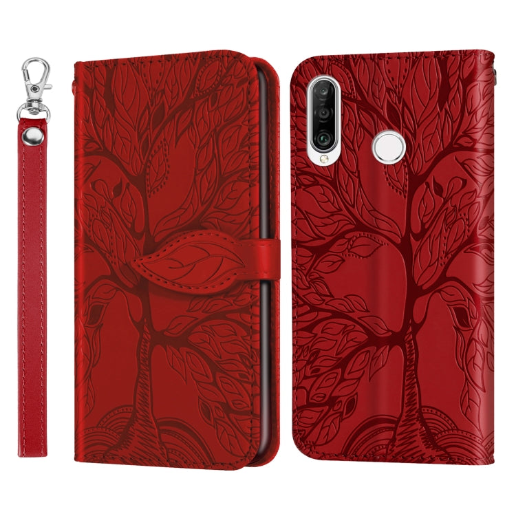 Life of Tree Embossing Pattern Horizontal Flip Leather Case with Holder & Card Slot & Wallet & Photo Frame & Lanyard, For Huawei P smart 2019, For Huawei P smart 2020, For Huawei P smart Z, For Huawei P20 Lite, For Huawei P30 Lite, For Huawei P30 Pro��...
