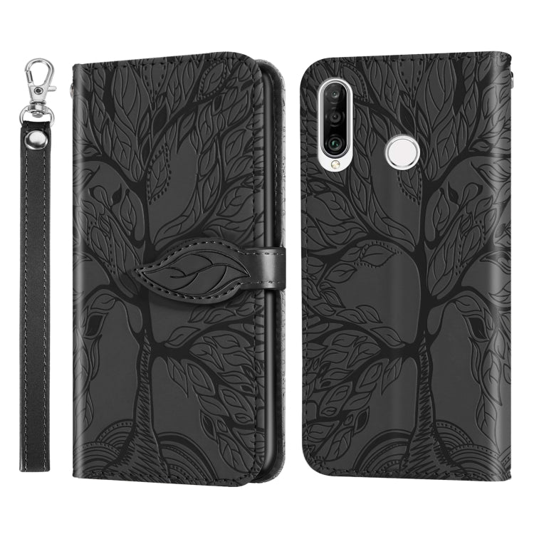 Life of Tree Embossing Pattern Horizontal Flip Leather Case with Holder & Card Slot & Wallet & Photo Frame & Lanyard, For Huawei P smart 2019, For Huawei P smart 2020, For Huawei P smart Z, For Huawei P20 Lite, For Huawei P30 Lite, For Huawei P30 Pro��...
