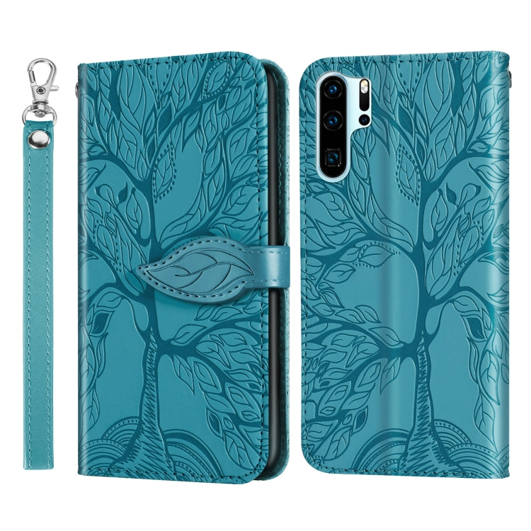 Life of Tree Embossing Pattern Horizontal Flip Leather Case with Holder & Card Slot & Wallet & Photo Frame & Lanyard, For Huawei P smart 2019, For Huawei P smart 2020, For Huawei P smart Z, For Huawei P20 Lite, For Huawei P30 Lite, For Huawei P30 Pro��...