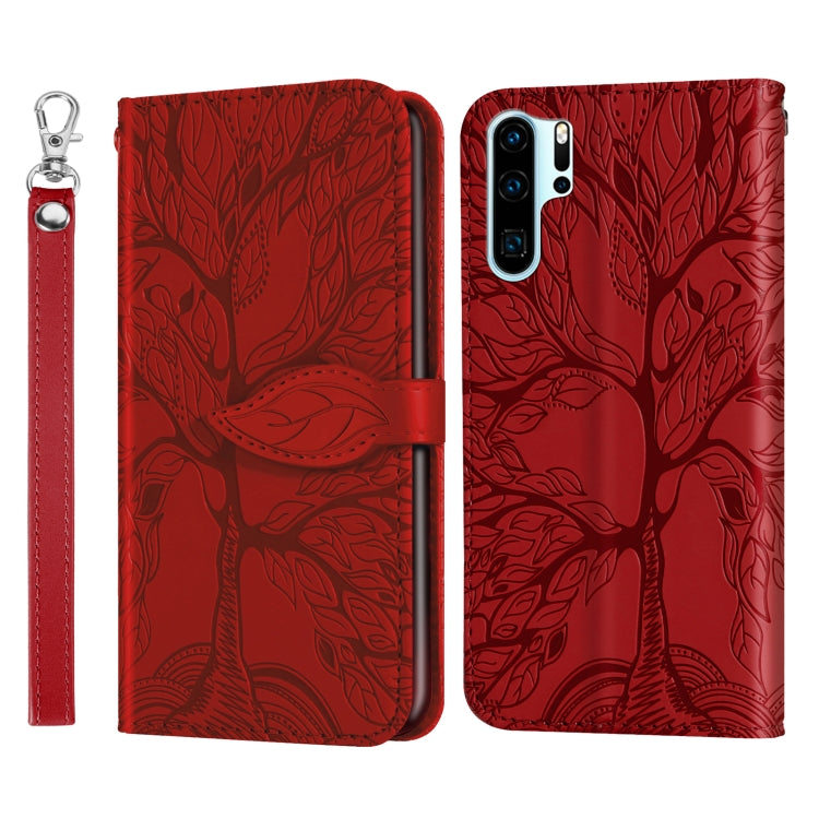 Life of Tree Embossing Pattern Horizontal Flip Leather Case with Holder & Card Slot & Wallet & Photo Frame & Lanyard, For Huawei P smart 2019, For Huawei P smart 2020, For Huawei P smart Z, For Huawei P20 Lite, For Huawei P30 Lite, For Huawei P30 Pro��...