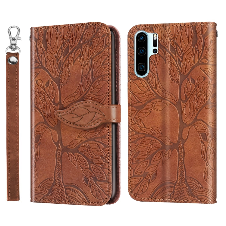 Life of Tree Embossing Pattern Horizontal Flip Leather Case with Holder & Card Slot & Wallet & Photo Frame & Lanyard, For Huawei P smart 2019, For Huawei P smart 2020, For Huawei P smart Z, For Huawei P20 Lite, For Huawei P30 Lite, For Huawei P30 Pro��...