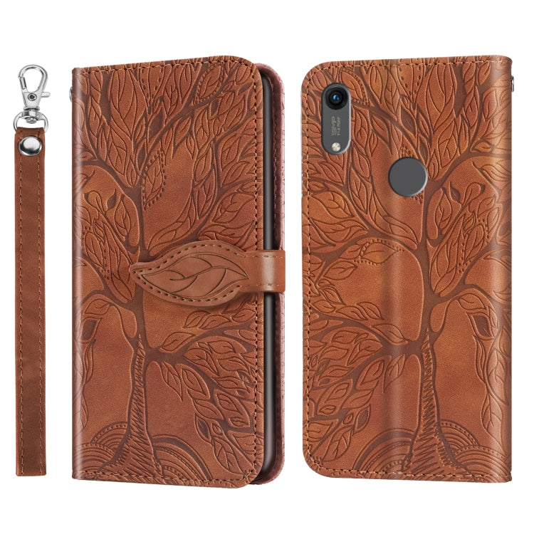 Life of Tree Embossing Pattern Horizontal Flip Leather Case with Holder & Card Slot & Wallet & Photo Frame & Lanyard, For Huawei P smart 2019, For Huawei P smart 2020, For Huawei P smart Z, For Huawei P20 Lite, For Huawei P30 Lite, For Huawei P30 Pro��...