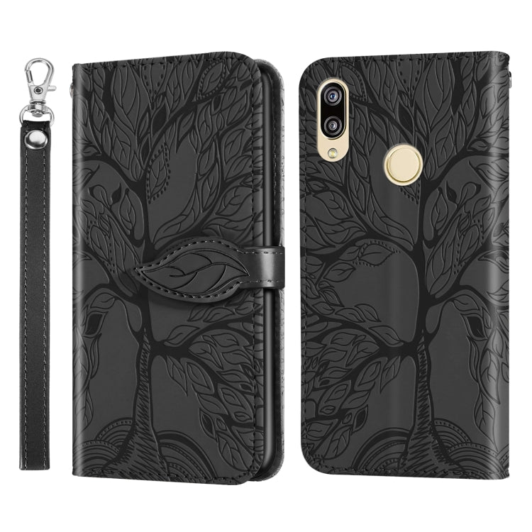 Life of Tree Embossing Pattern Horizontal Flip Leather Case with Holder & Card Slot & Wallet & Photo Frame & Lanyard, For Huawei P smart 2019, For Huawei P smart 2020, For Huawei P smart Z, For Huawei P20 Lite, For Huawei P30 Lite, For Huawei P30 Pro��...