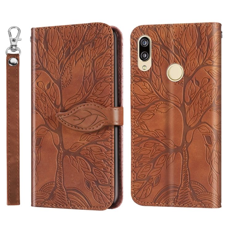 Life of Tree Embossing Pattern Horizontal Flip Leather Case with Holder & Card Slot & Wallet & Photo Frame & Lanyard, For Huawei P smart 2019, For Huawei P smart 2020, For Huawei P smart Z, For Huawei P20 Lite, For Huawei P30 Lite, For Huawei P30 Pro��...