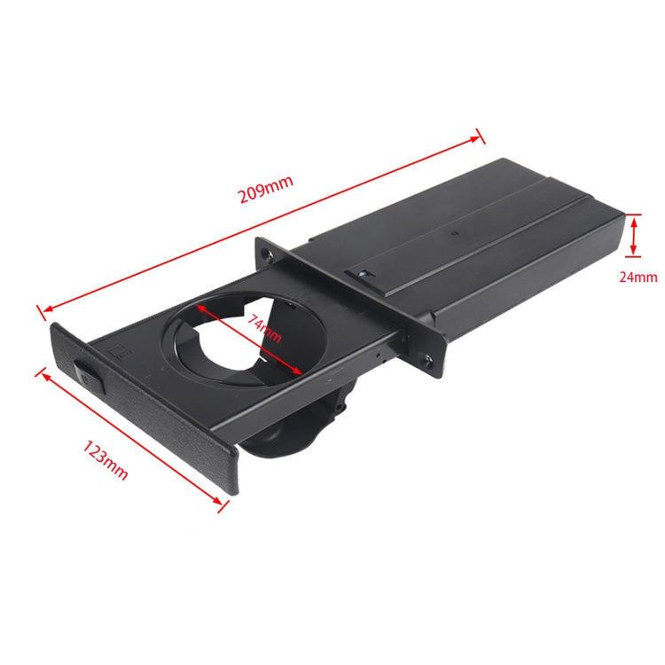 Car Right Side Button Retractable Cup Holder 51459125626 for BMW, A5072-02