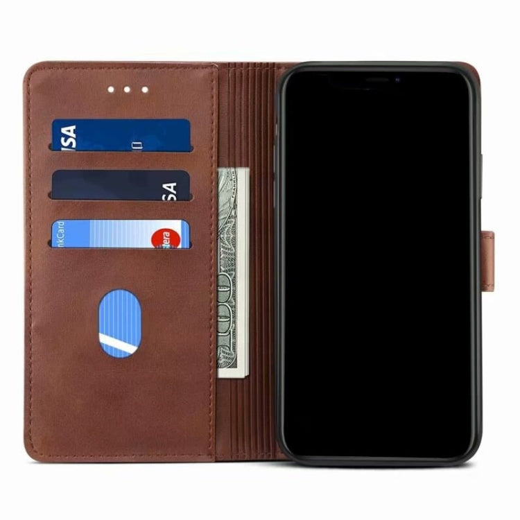 GUSSIM Business Style Horizontal Flip Leather Case with Holder & Card Slots & Wallet, For Huawei P smart 2021