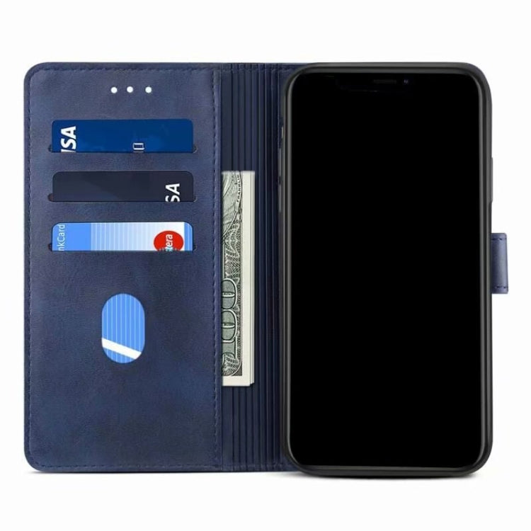 GUSSIM GS-001 Business Style Horizontal Flip Skin Feel PU Leather Case with Holder & Card Slots & Wallet & Photo Frame, For Huawei P Smart 2021