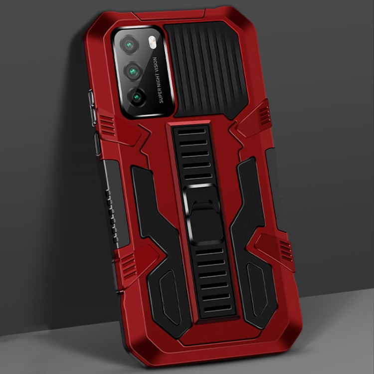 Vanguard Warrior All Inclusive Double-color Shockproof TPU + PC Protective Case with Holder, For Xiaomi Poco M3, For Samsung Galaxy Note20 Ultra, For Motorola Moto G9 Plus