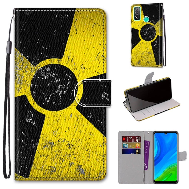 Coloured Drawing Cross Texture Horizontal Flip PU Leather Case with Holder & Card Slots & Wallet & Lanyard, For Huawei Mate 20 Lite / Maimang 7, For Huawei nova 6 SE / P40 Lite, For Huawei P smart 2020, For Huawei P20 Lite / nova 3e