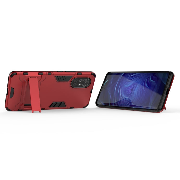 PC + TPU Shockproof Protective Case with Holder, For Huawei Nova 8 5G, For Huawei Nova 8 Pro 5G, For Samsung Galaxy A72 5G(US Version)