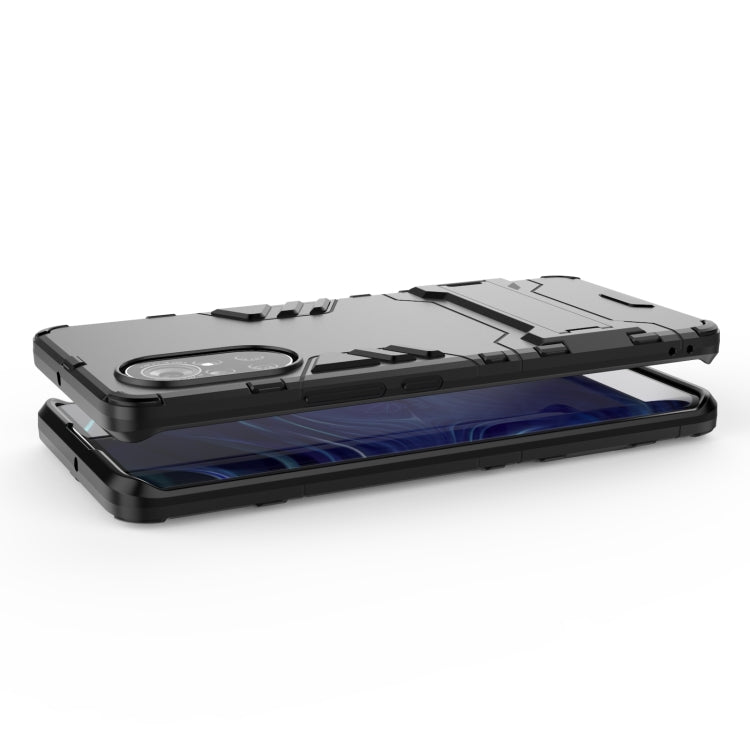 PC + TPU Shockproof Protective Case with Holder, For Huawei Nova 8 5G, For Huawei Nova 8 Pro 5G, For Samsung Galaxy A72 5G(US Version)