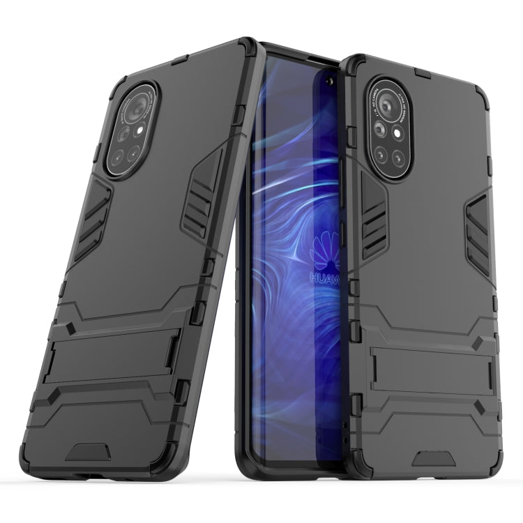 PC + TPU Shockproof Protective Case with Holder, For Huawei Nova 8 5G, For Huawei Nova 8 Pro 5G, For Samsung Galaxy A72 5G(US Version)