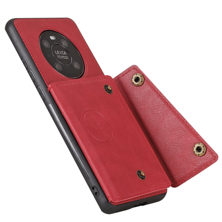 Double Buckle PU + TPU Shockproof Magnetic Protective Case with Card Slot & Holder, For Huawei Mate 40, For Huawei Mate 40 Pro, For Samsung Galaxy A12, For Samsung Galaxy A52 5G / 4G, For Samsung Galaxy A72 5G / 4G, For Samsung Galaxy A42 5G