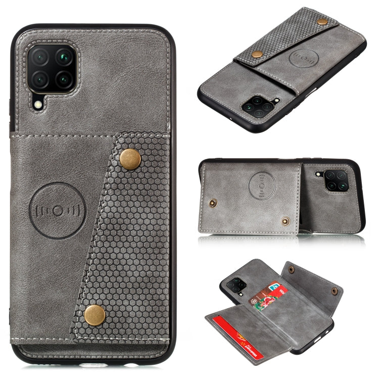 Double Buckle PU + TPU Shockproof Magnetic Protective Case with Card Slot & Holder, For Huawei Mate 40, For Huawei Mate 40 Pro, For Samsung Galaxy A12, For Samsung Galaxy A52 5G / 4G, For Samsung Galaxy A72 5G / 4G, For Samsung Galaxy A42 5G