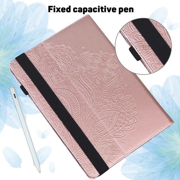 Peacock Embossed Pattern TPU + PU Horizontal Flip Leather Case with Holder & Card Slots & Wallet