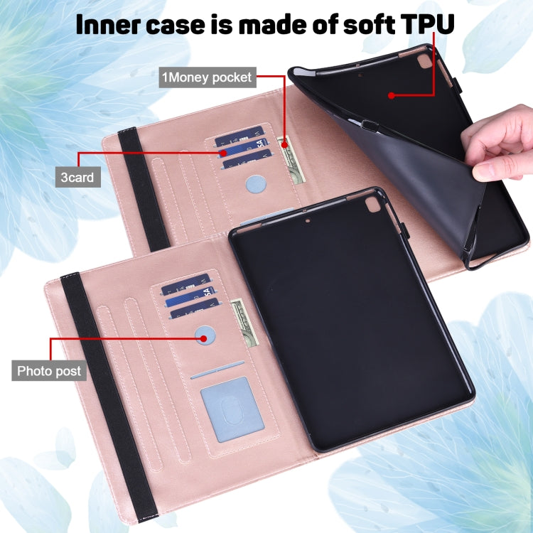 Peacock Embossed Pattern TPU + PU Horizontal Flip Leather Case with Holder & Card Slots & Wallet