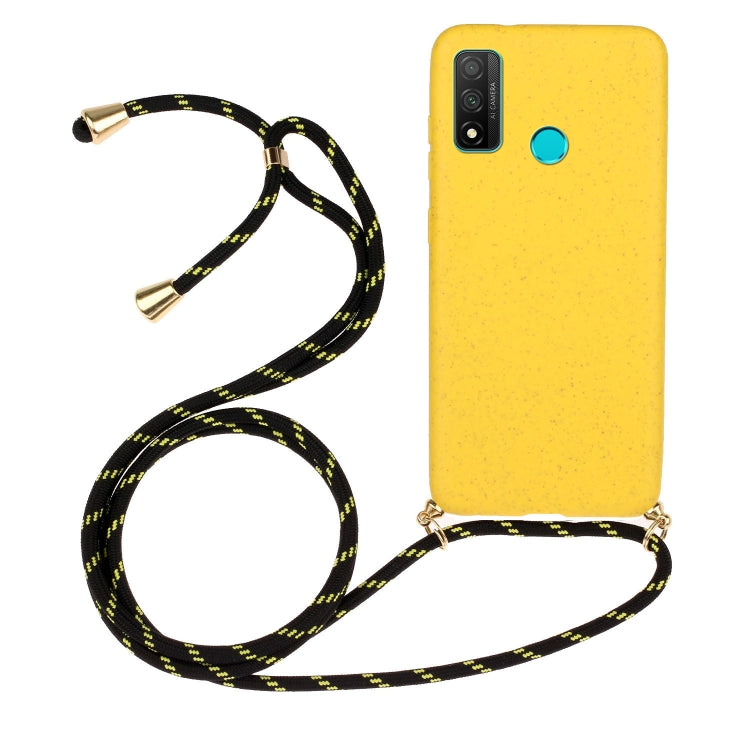 Wheat Straw Material + TPU Protective Case with Lanyard, For Huawei P smart 2020, For Samsung Galaxy S21 5G, For Samsung Galaxy S21+ 5G, For Samsung Galaxy S21 Ultra 5G, For Samsung Galaxy S20 FE, For Samsung Galaxy A21s