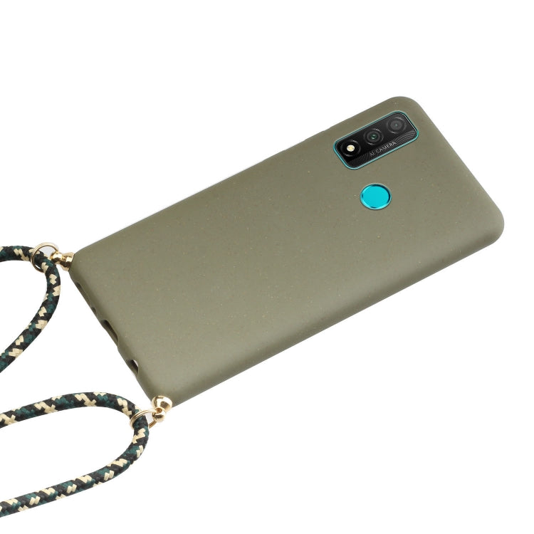 Wheat Straw Material + TPU Protective Case with Lanyard, For Huawei P smart 2020, For Samsung Galaxy S21 5G, For Samsung Galaxy S21+ 5G, For Samsung Galaxy S21 Ultra 5G, For Samsung Galaxy S20 FE, For Samsung Galaxy A21s