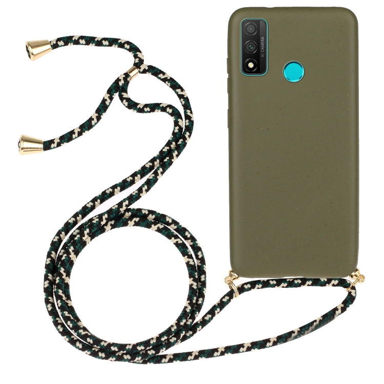 Wheat Straw Material + TPU Protective Case with Lanyard, For Huawei P smart 2020, For Samsung Galaxy S21 5G, For Samsung Galaxy S21+ 5G, For Samsung Galaxy S21 Ultra 5G, For Samsung Galaxy S20 FE, For Samsung Galaxy A21s
