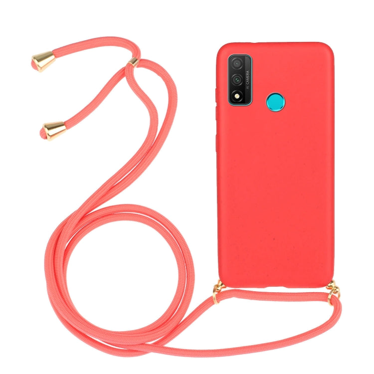 Wheat Straw Material + TPU Protective Case with Lanyard, For Huawei P smart 2020, For Samsung Galaxy S21 5G, For Samsung Galaxy S21+ 5G, For Samsung Galaxy S21 Ultra 5G, For Samsung Galaxy S20 FE, For Samsung Galaxy A21s