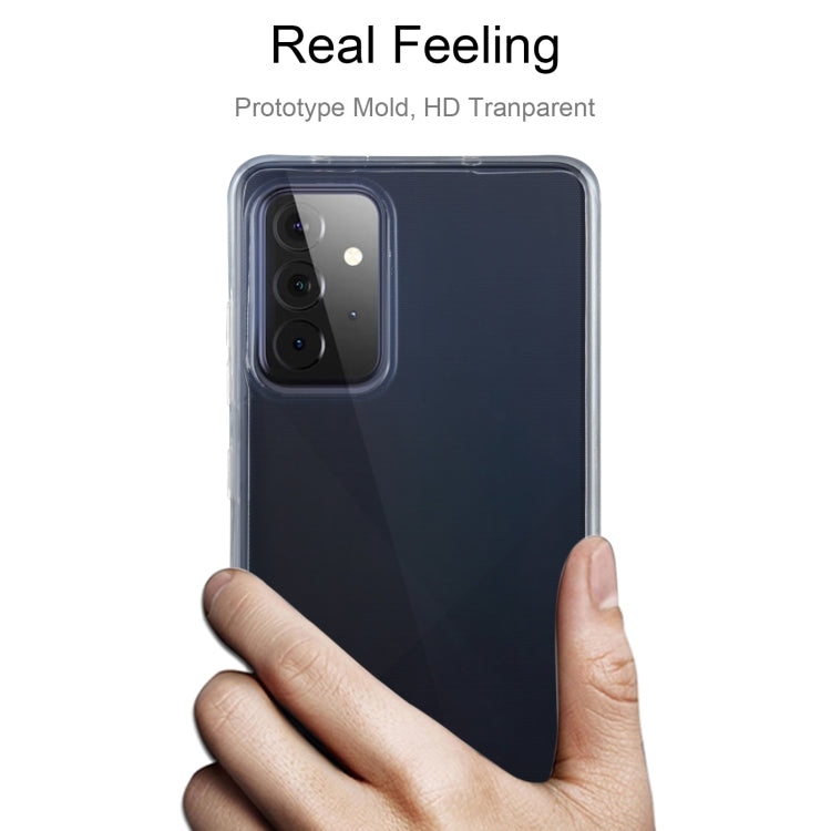 0.75mm Ultra-thin Transparent TPU Soft Protective Case, For Samsung Galaxy A72 5G, For Samsung Galaxy A52 5G