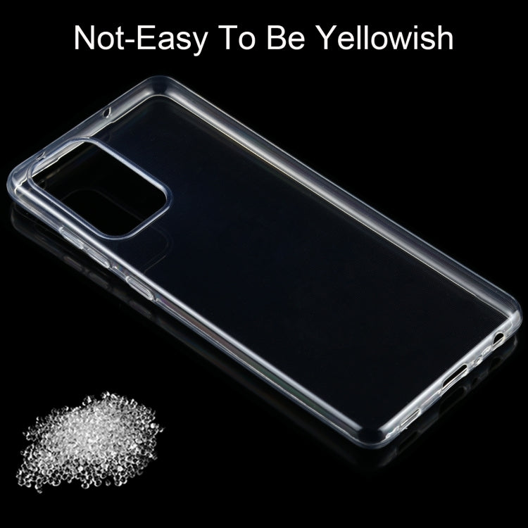 0.75mm Ultra-thin Transparent TPU Soft Protective Case, For Samsung Galaxy A72 5G, For Samsung Galaxy A52 5G