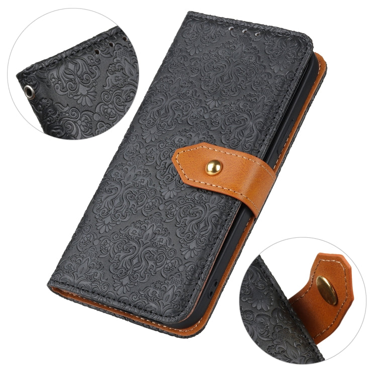 European Floral Embossed Copper Buckle Horizontal Flip PU Leather Case with Holder & Card Slots & Wallet & Photo Frame, For Xiaomi Mi 10 Lite 5G, For Xiaomi Mi 10T Lite 5G, For Sony Xperia L4, For Sony Xperia 1 II, For Xiaomi Poco M3, For Xiaomi Redmi ...