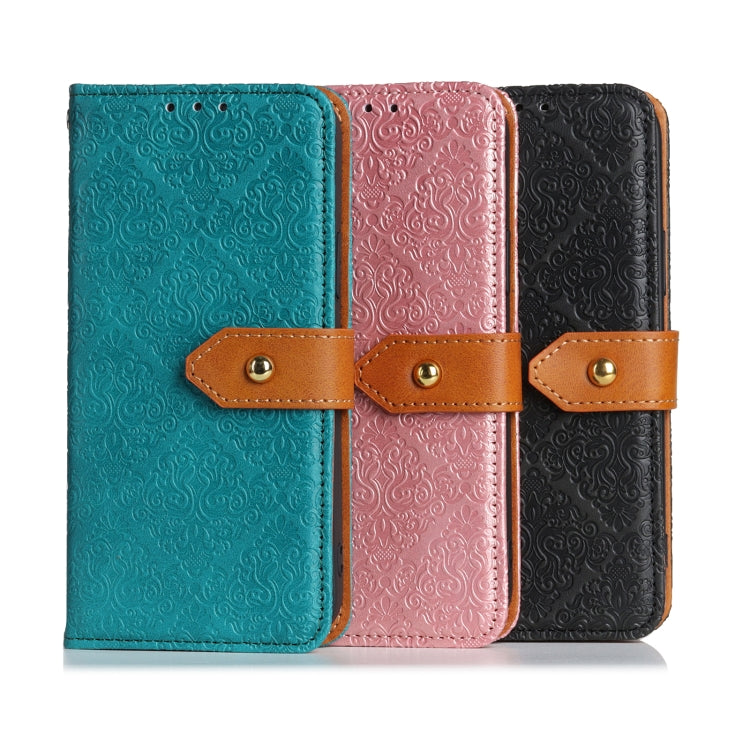 European Floral Embossed Copper Buckle Horizontal Flip PU Leather Case with Holder & Card Slots & Wallet & Photo Frame, For Xiaomi Mi 10 Lite 5G, For Xiaomi Mi 10T Lite 5G, For Sony Xperia L4, For Sony Xperia 1 II, For Xiaomi Poco M3, For Xiaomi Redmi ...