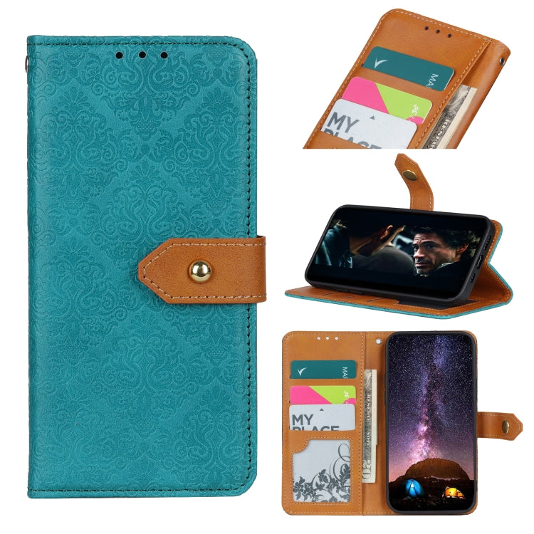 European Floral Embossed Copper Buckle Horizontal Flip PU Leather Case with Holder & Card Slots & Wallet & Photo Frame, For Xiaomi Mi 10 Lite 5G, For Xiaomi Mi 10T Lite 5G, For Sony Xperia L4, For Sony Xperia 1 II, For Xiaomi Poco M3, For Xiaomi Redmi ...