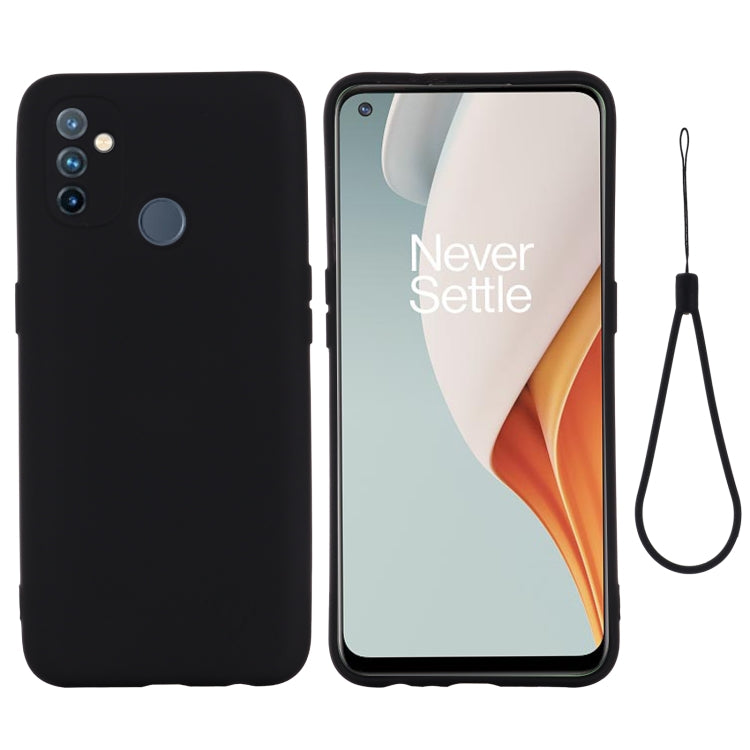 Pure Color Liquid Silicone Shockproof Full Coverage Case, For OnePlus Nord N100, For Xiaomi Redmi Note 9 4G (CN Version), For Xiaomi Redmi Note 9 5G (CN Version)