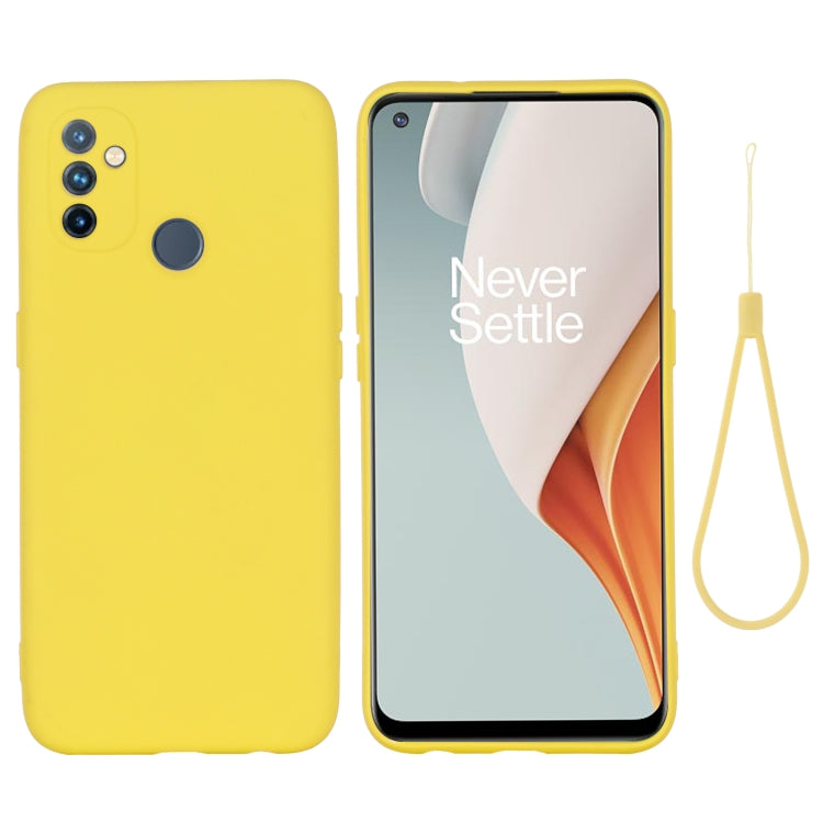Pure Color Liquid Silicone Shockproof Full Coverage Case, For OnePlus Nord N100, For Xiaomi Redmi Note 9 4G (CN Version), For Xiaomi Redmi Note 9 5G (CN Version)