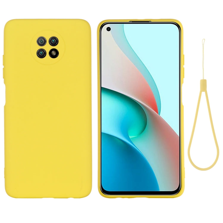 Pure Color Liquid Silicone Shockproof Full Coverage Case, For OnePlus Nord N100, For Xiaomi Redmi Note 9 4G (CN Version), For Xiaomi Redmi Note 9 5G (CN Version)