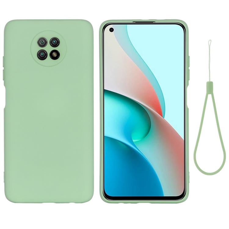 Pure Color Liquid Silicone Shockproof Full Coverage Case, For OnePlus Nord N100, For Xiaomi Redmi Note 9 4G (CN Version), For Xiaomi Redmi Note 9 5G (CN Version)